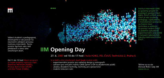 IIM OPENING DAY